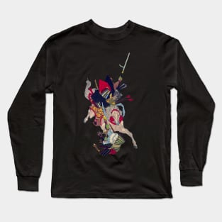 Samurai Taira no Masakado Yoshitoshi woodblock Long Sleeve T-Shirt